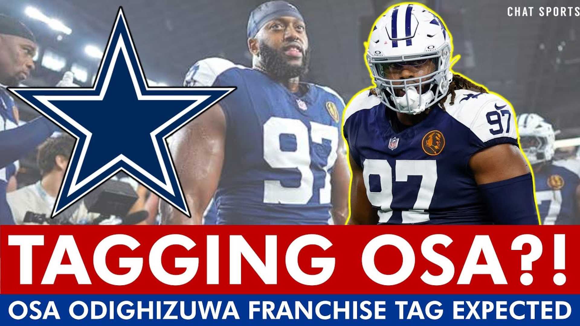 Dallas Cowboys Osa Odighizuwa Franchise Tag