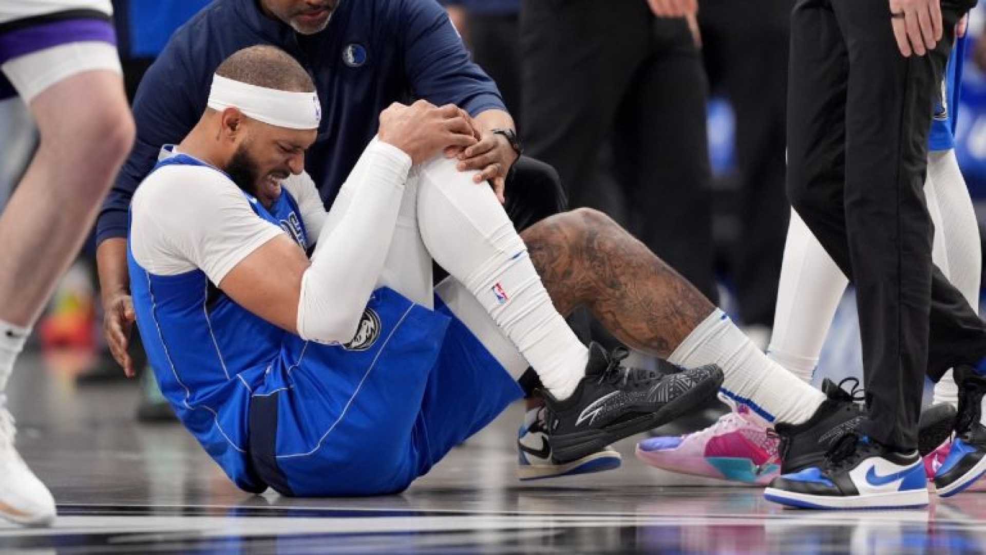 Dallas Mavericks Basketball Game Injury