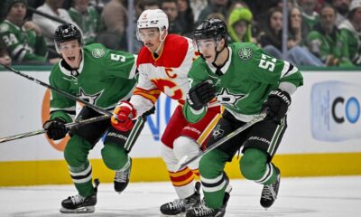 Dallas Stars Vs Calgary Flames Hockey Game