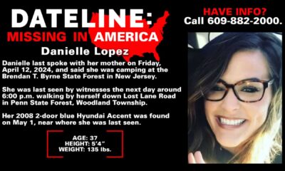 Danielle Lopez Missing New Jersey Camping Trip