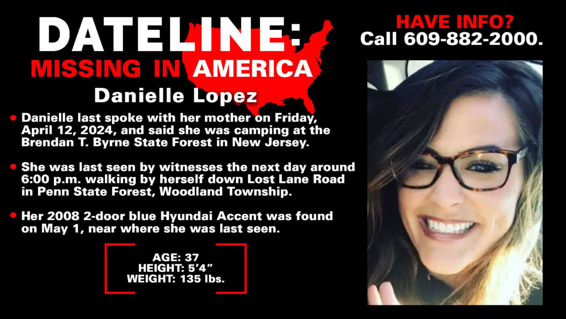 Danielle Lopez Missing New Jersey Camping Trip