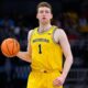 Danny Wolf Michigan Basketball Jewish Player