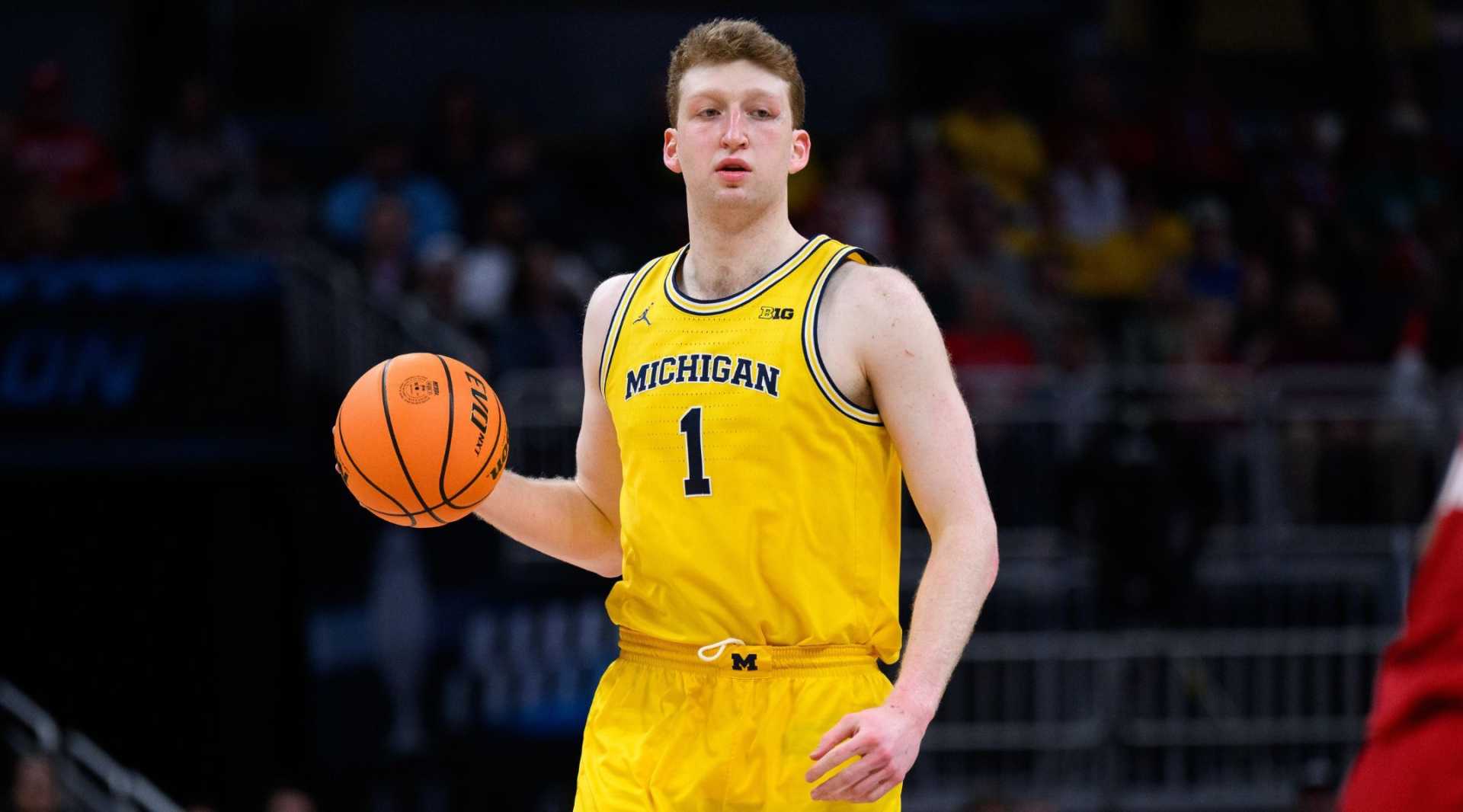 Danny Wolf Michigan Basketball Jewish Player