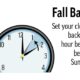 Daylight Saving Time Change Clocks