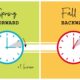 Daylight Saving Time Clock Change Effects