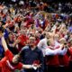 Dayton Flyers Basketball Game Fans Cheering