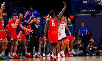 Dayton Flyers Basketball Team Action Shot