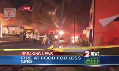 Dayton Strip Mall Fire Firefighters