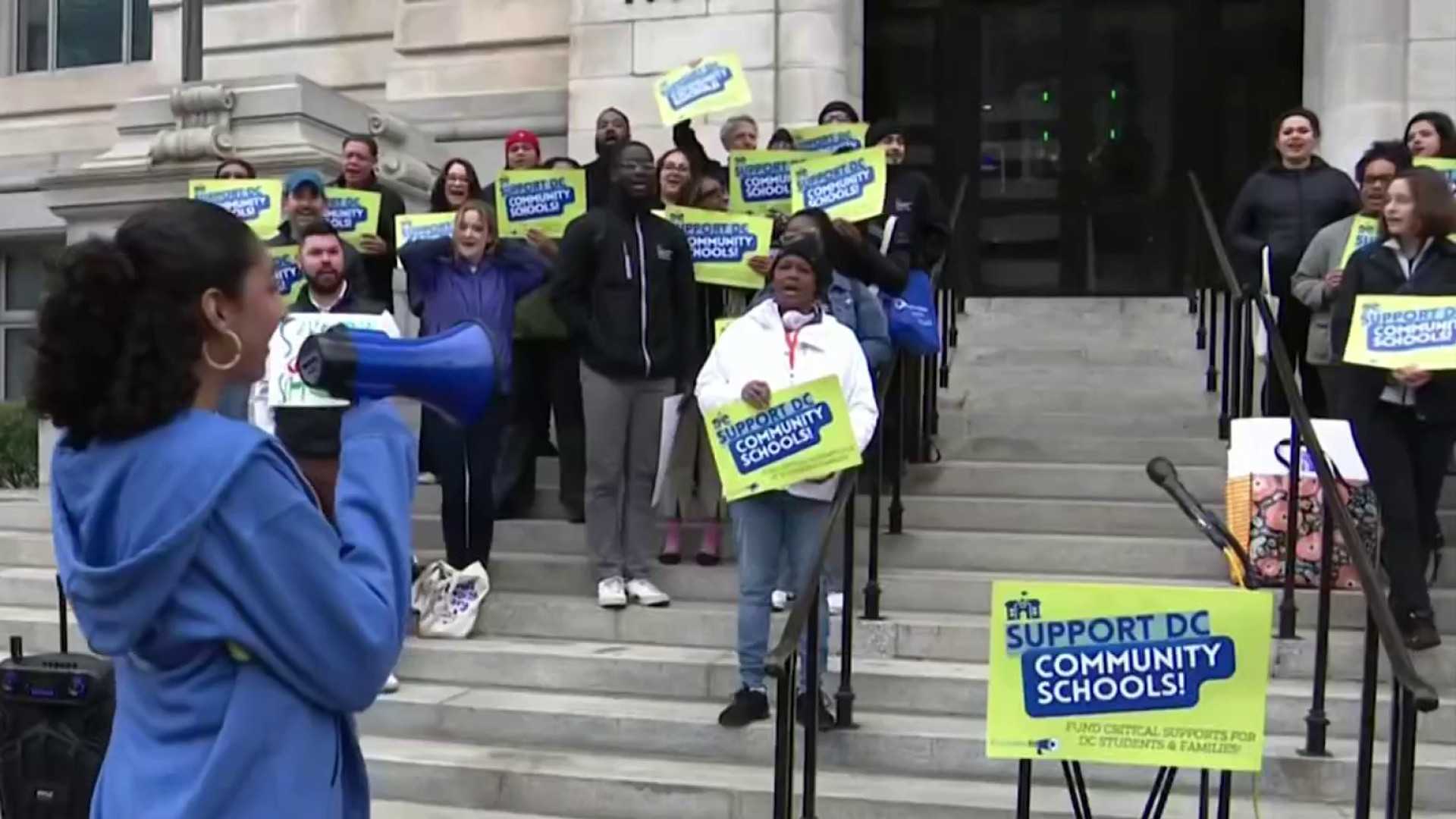 D.c. Families Rally Budget Cuts