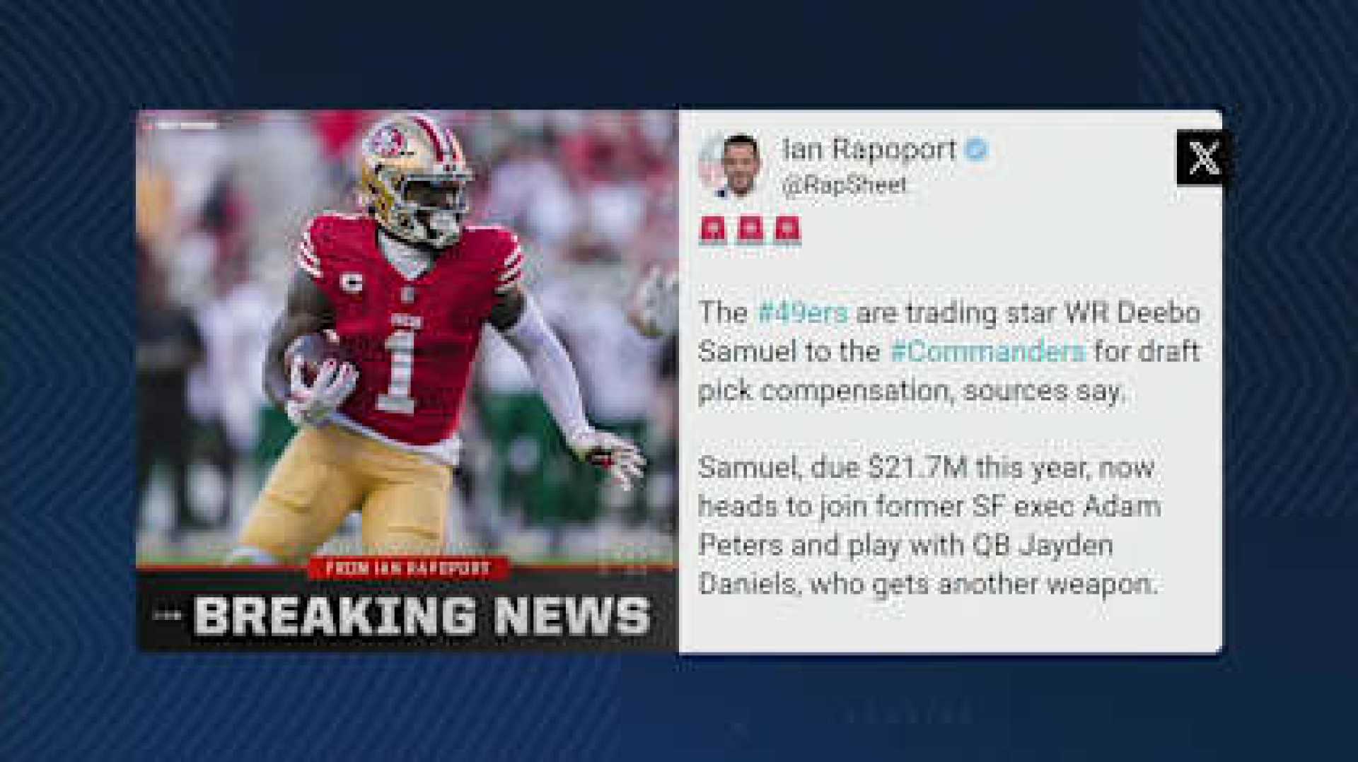 Deebo Samuel Nfl Trade News