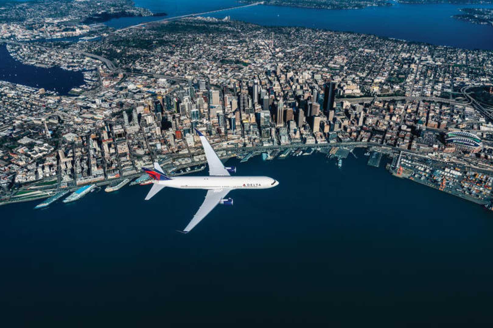 Delta Airlines At Ronald Reagan Washington National Airport