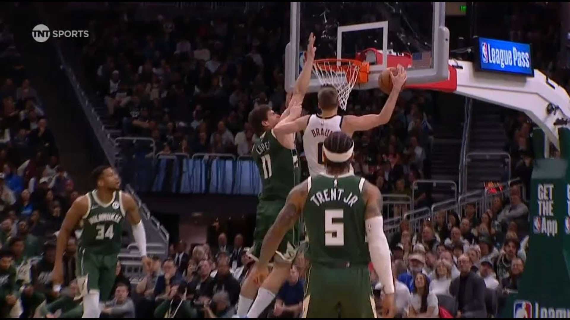 Denver Nuggets Vs Milwaukee Bucks Christian Braun Dunk