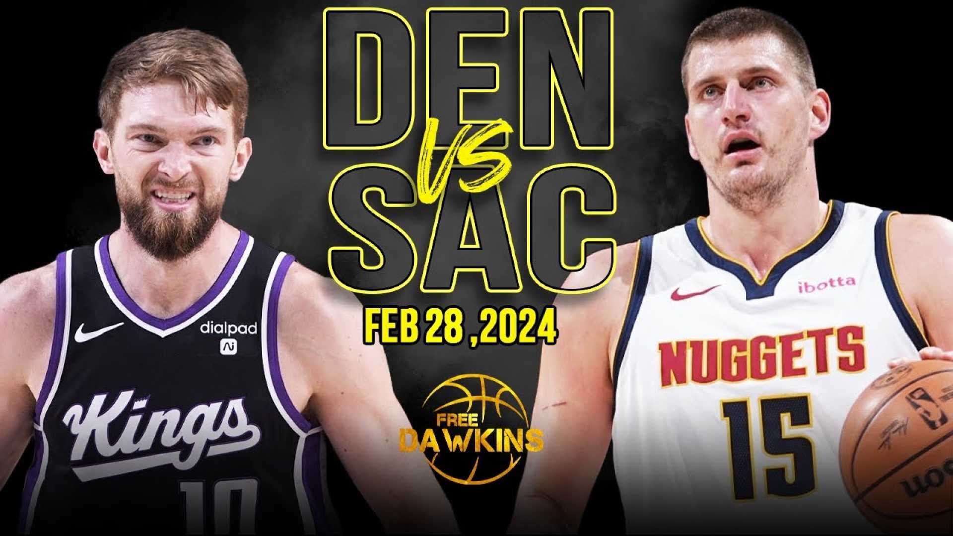 Denver Nuggets Vs Sacramento Kings Basketball