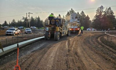 Deschutes County Roadwork Construction Traffic