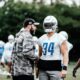 Detroit Lions Linebackers Training Camp