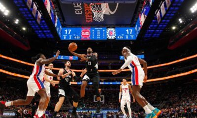 Detroit Pistons Vs Los Angeles Clippers Basketball