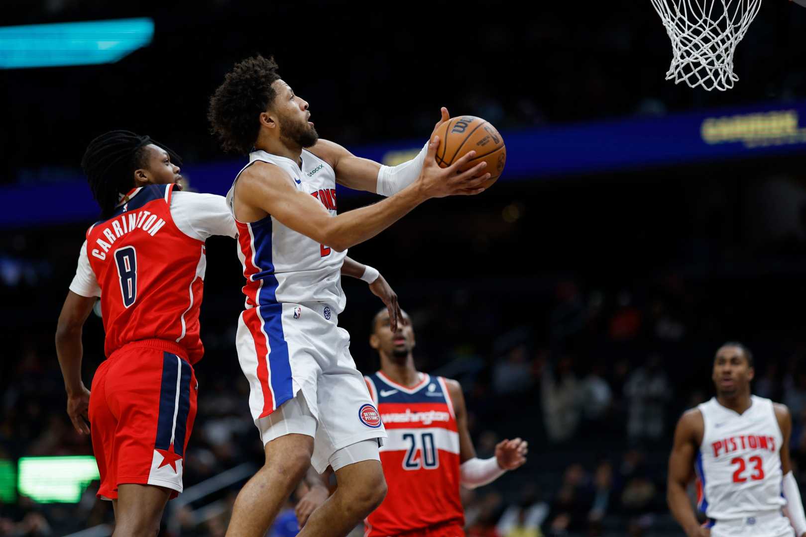 Detroit Pistons Vs Washington Wizards Basketball Game