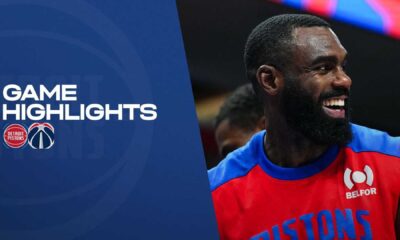 Detroit Pistons Vs Washington Wizards Game Highlights