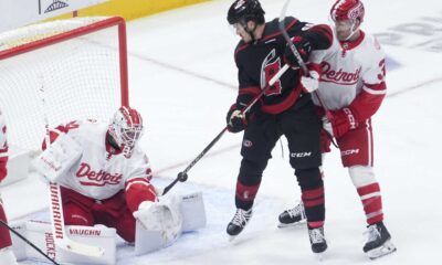 Detroit Red Wings Vs Carolina Hurricanes Game Action