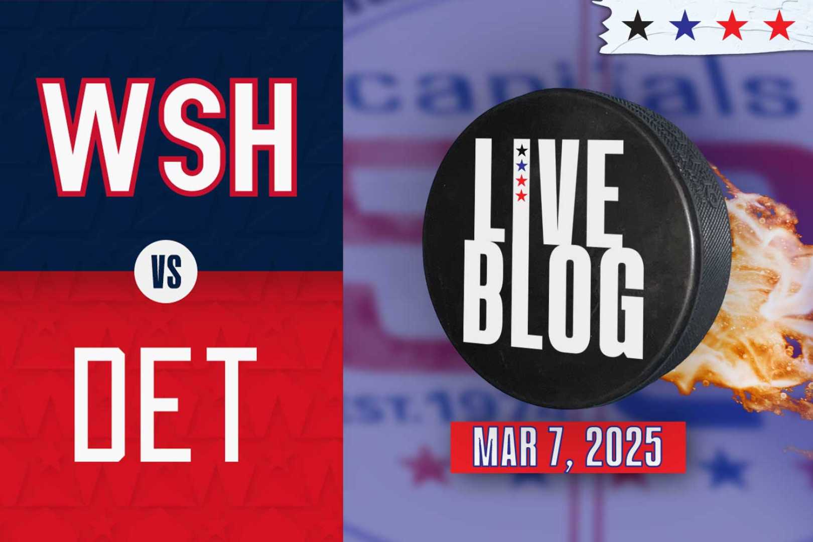 Detroit Red Wings Vs Washington Capitals March 2025