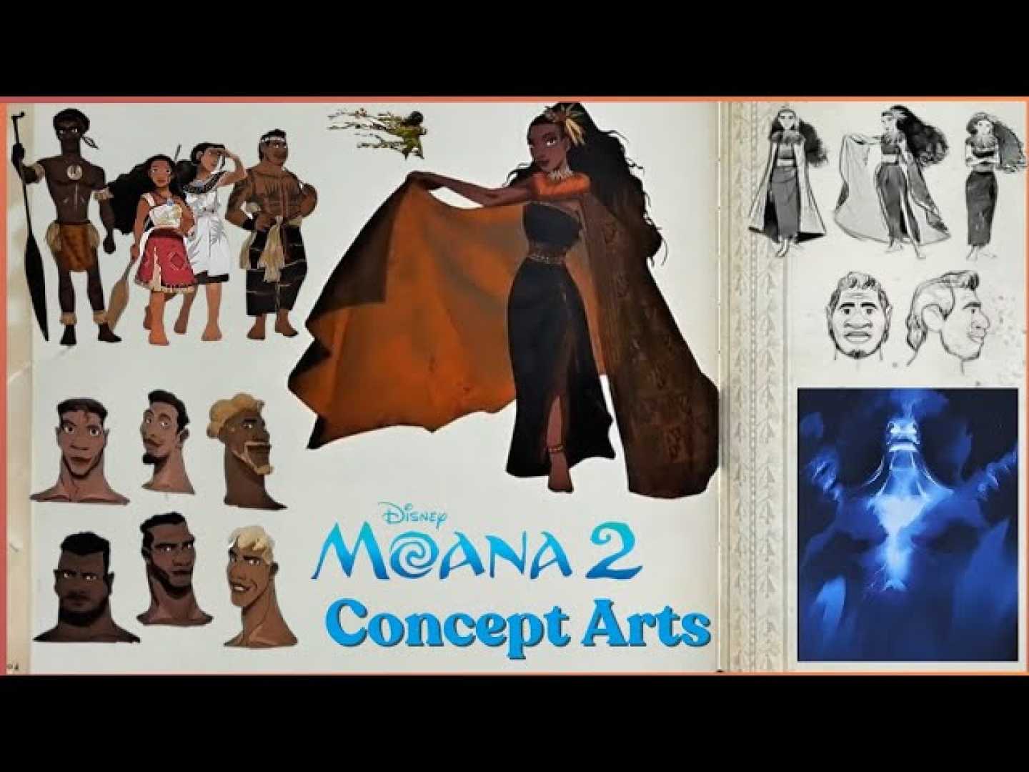 Disney Moana 2 Matangi Character Art