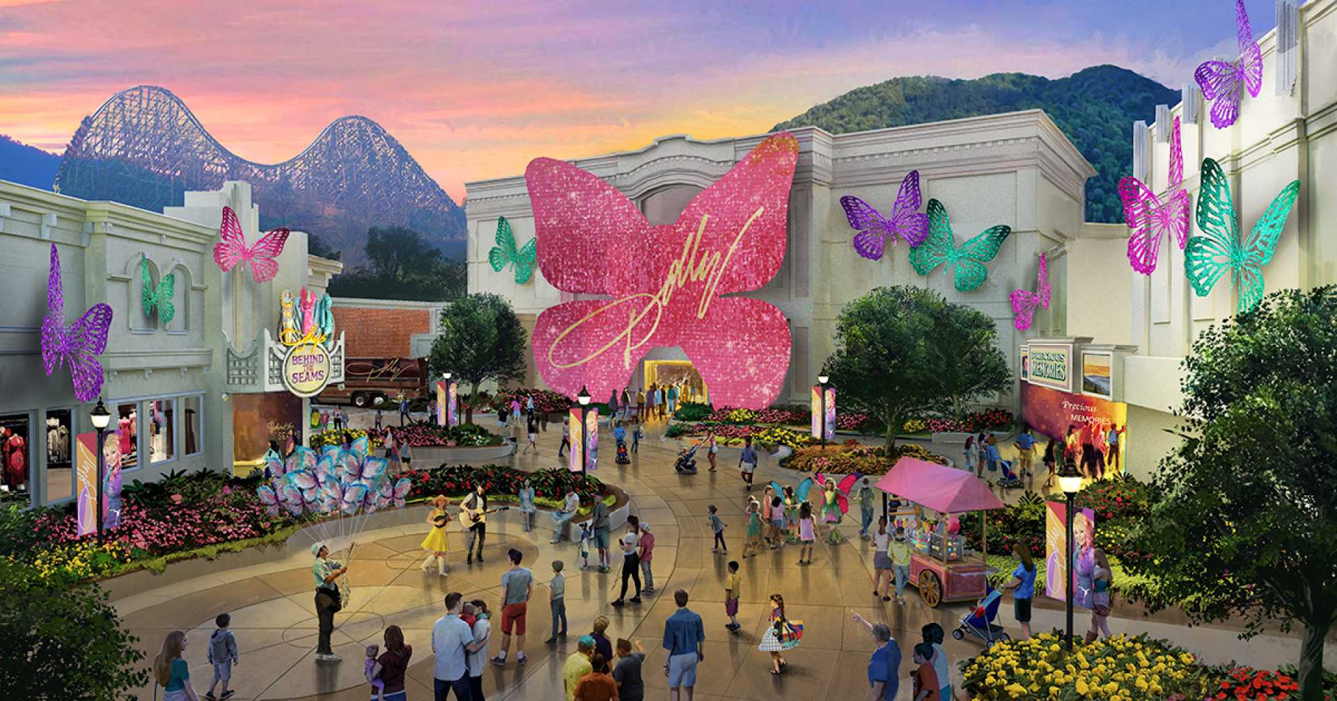 Dolly Parton Dollywood Theme Park Rendering