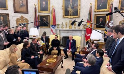 Donald Trump Volodymyr Zelenskyy Oval Office Meeting