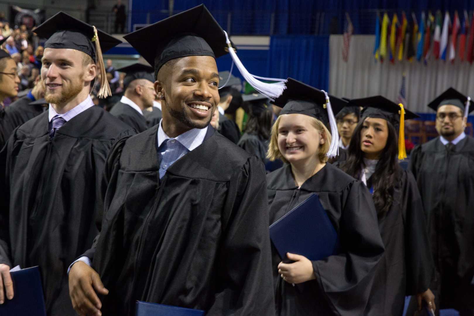 Drake University Students Celebrating Academic Achievements