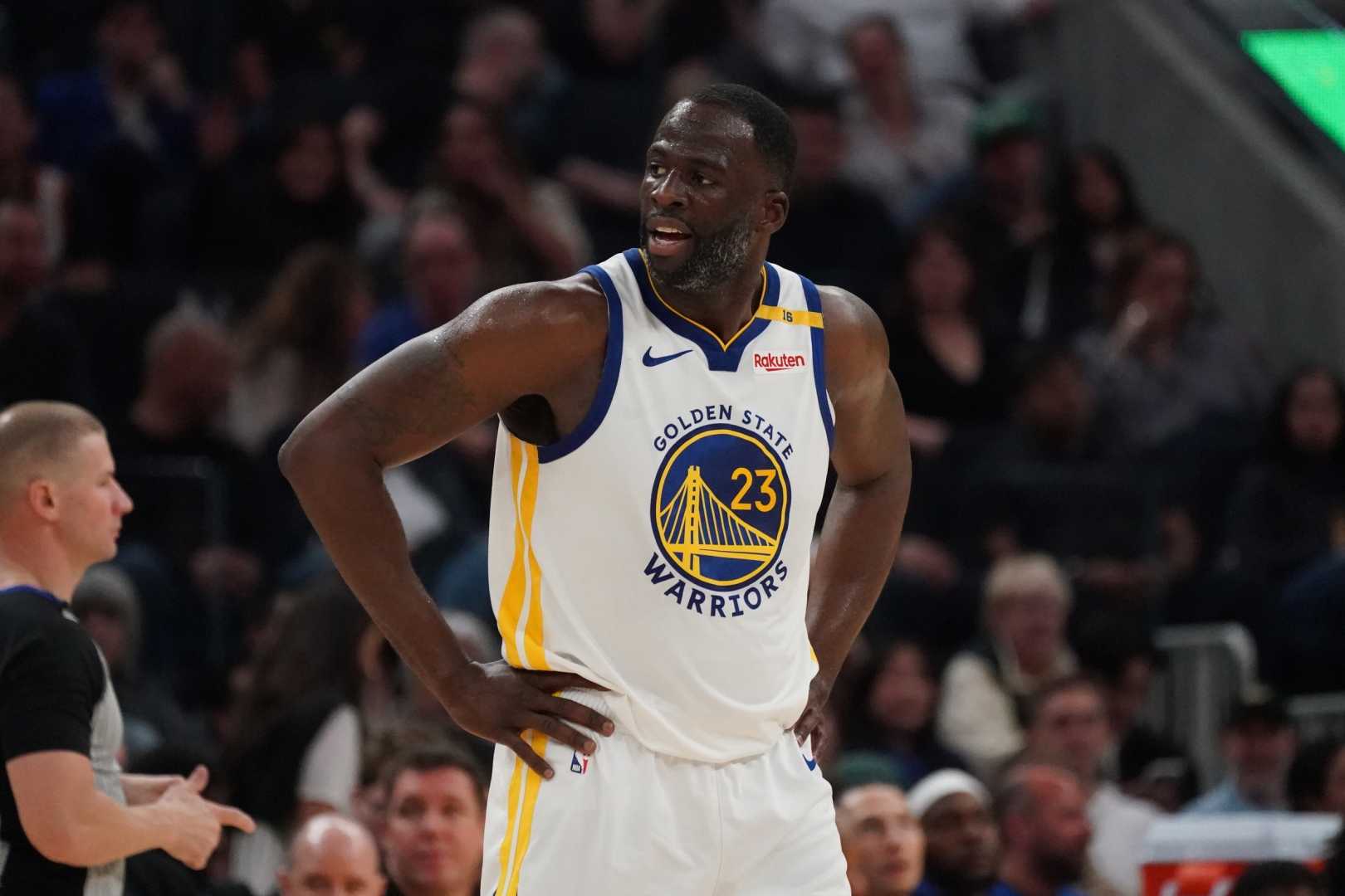 Draymond Green Clutch Three Pointer Warriors Pistons