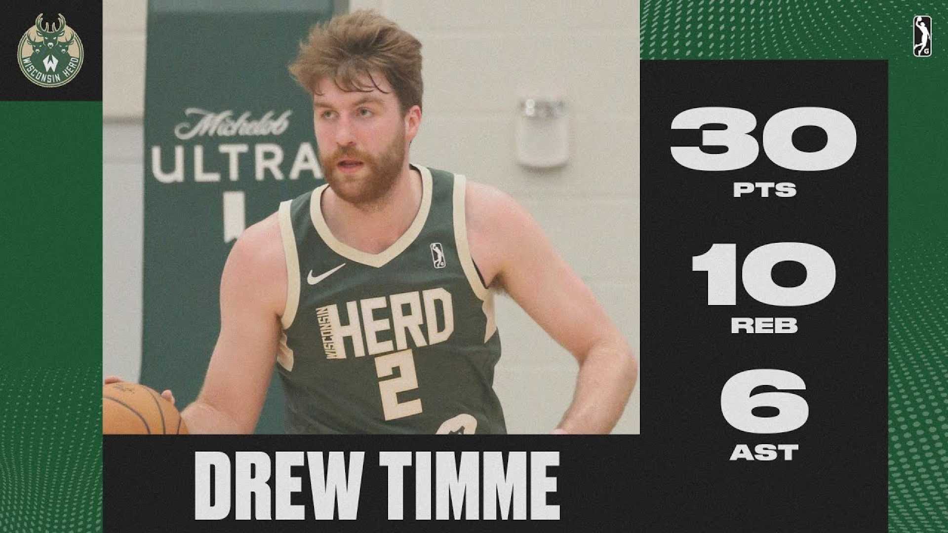 Drew Timme G League Highlights