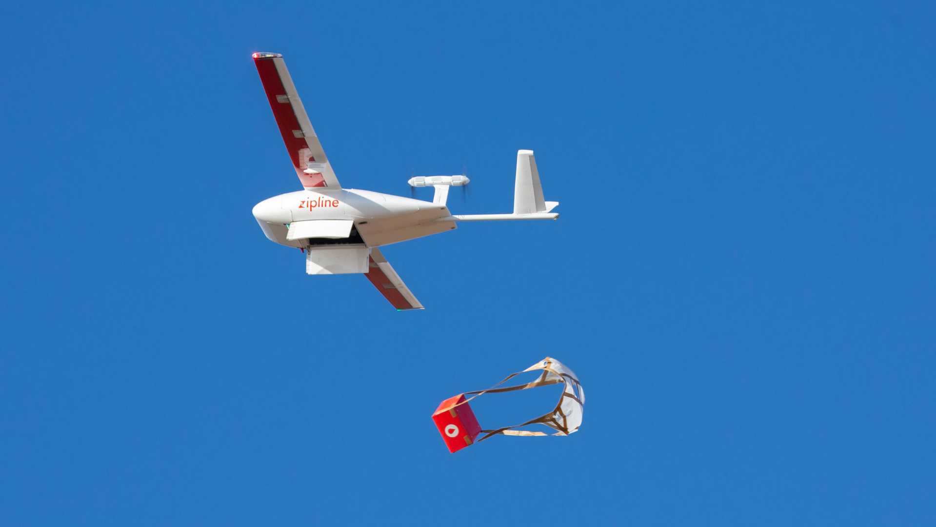 Drone Delivering Medical Supplies