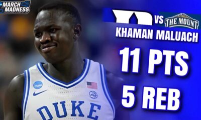 Duke Basketball Game Highlights Passing Khaman Maluach