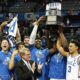 Duke Blue Devils Basketball Team Celebration