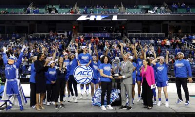 Duke Women's Basketball Team Celebrates Acc Championship