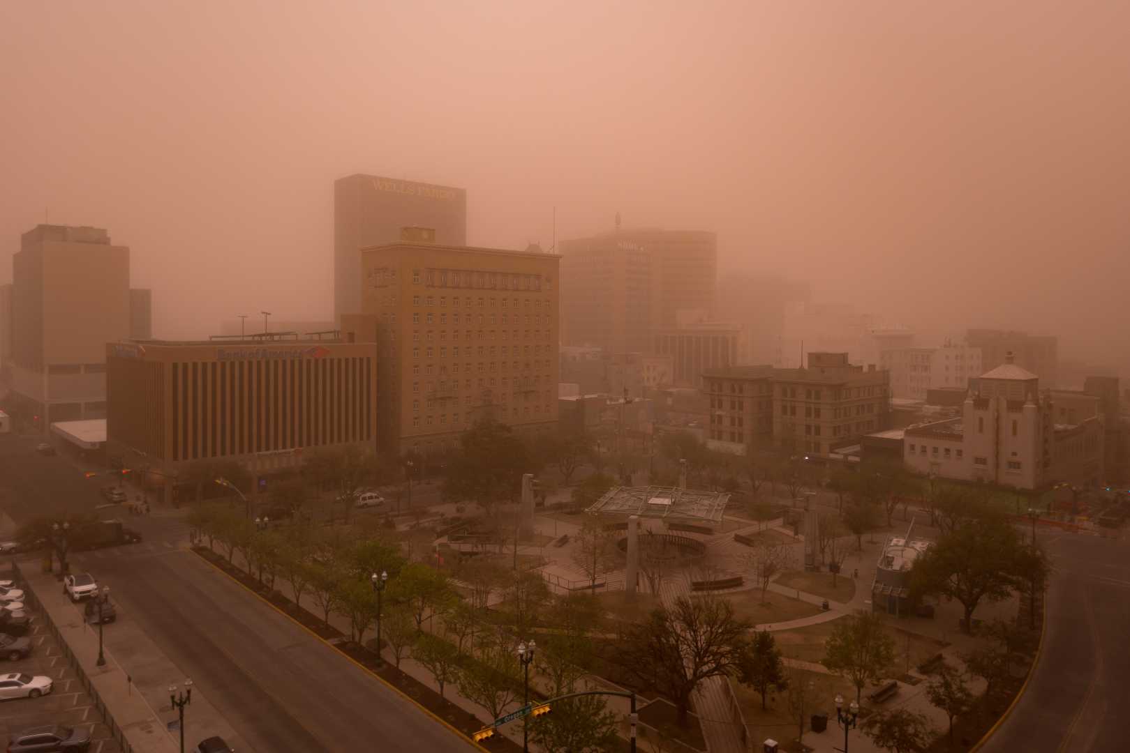 Dust Storm El Paso Texas March 2025