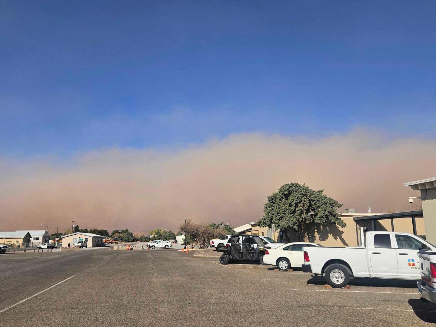 Dust Storm New Mexico Haboob Visibility