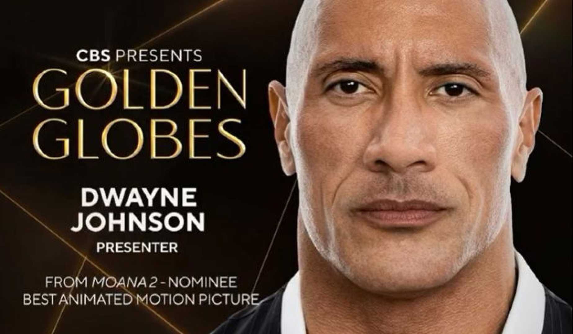 Dwayne Johnson Golden Globe Awards 2025