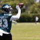 Eagles Wide Receivers Training Camp