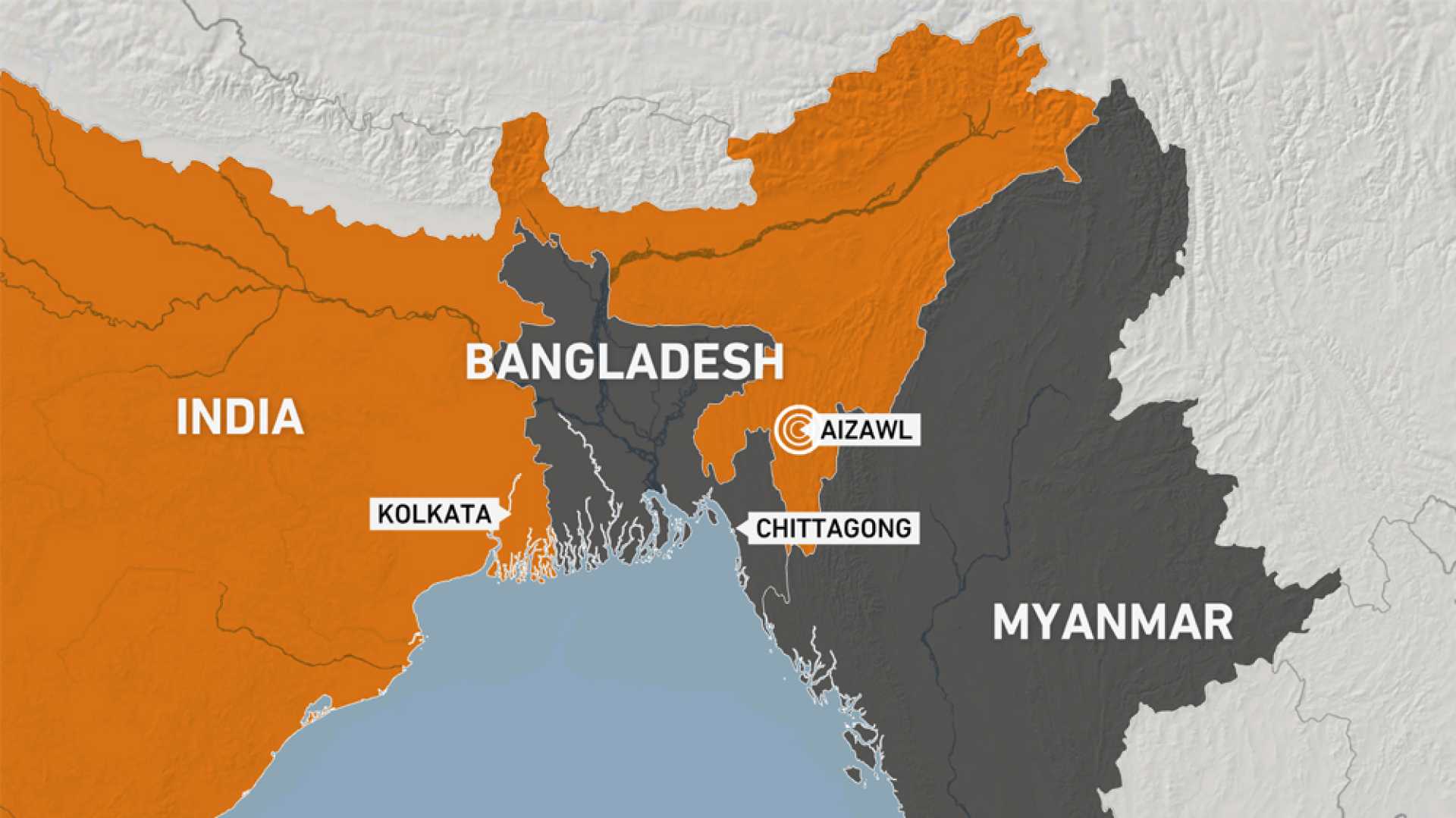 Earthquake Myanmar India Border