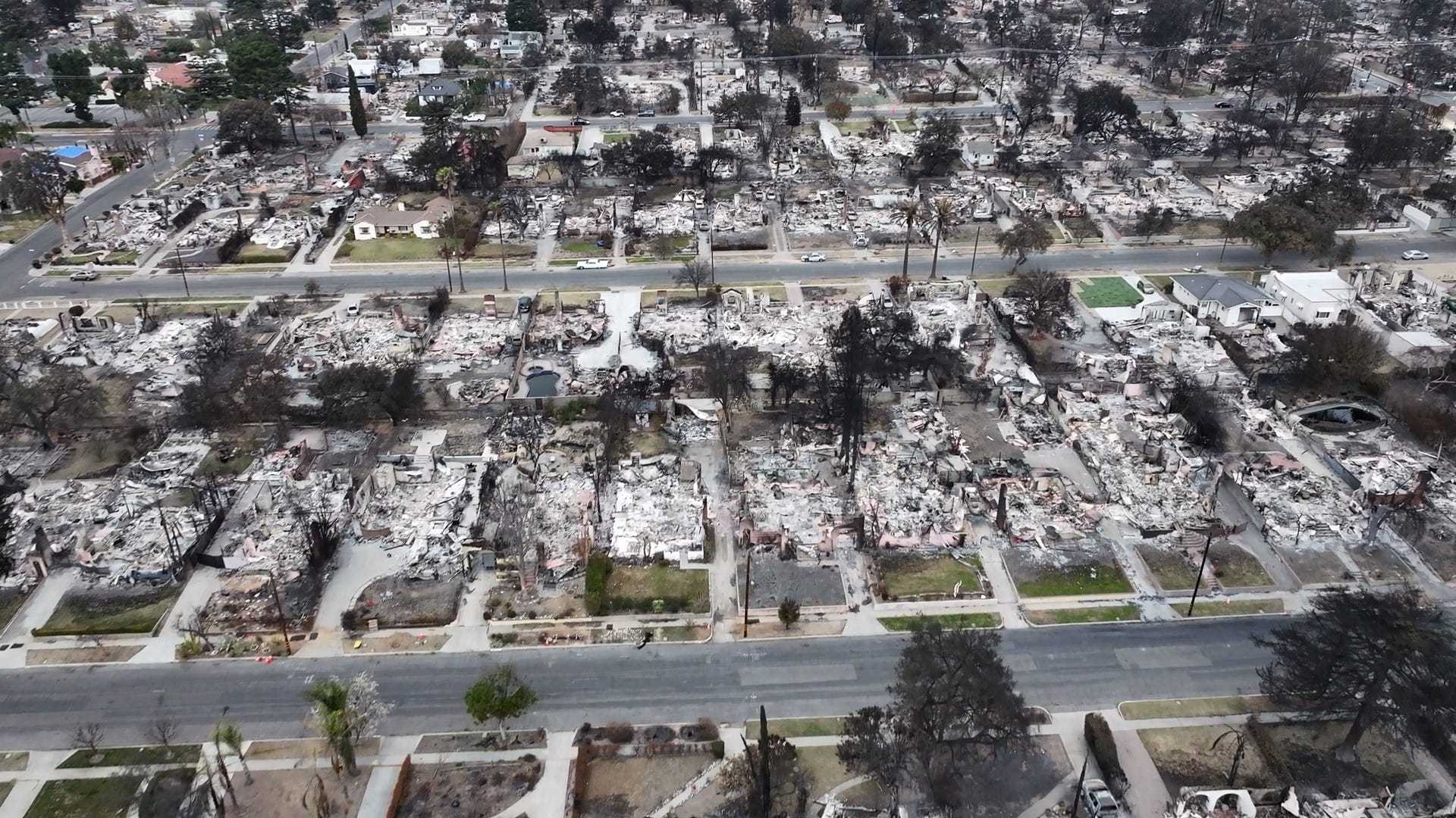 Eaton Fire Aftermath Photos