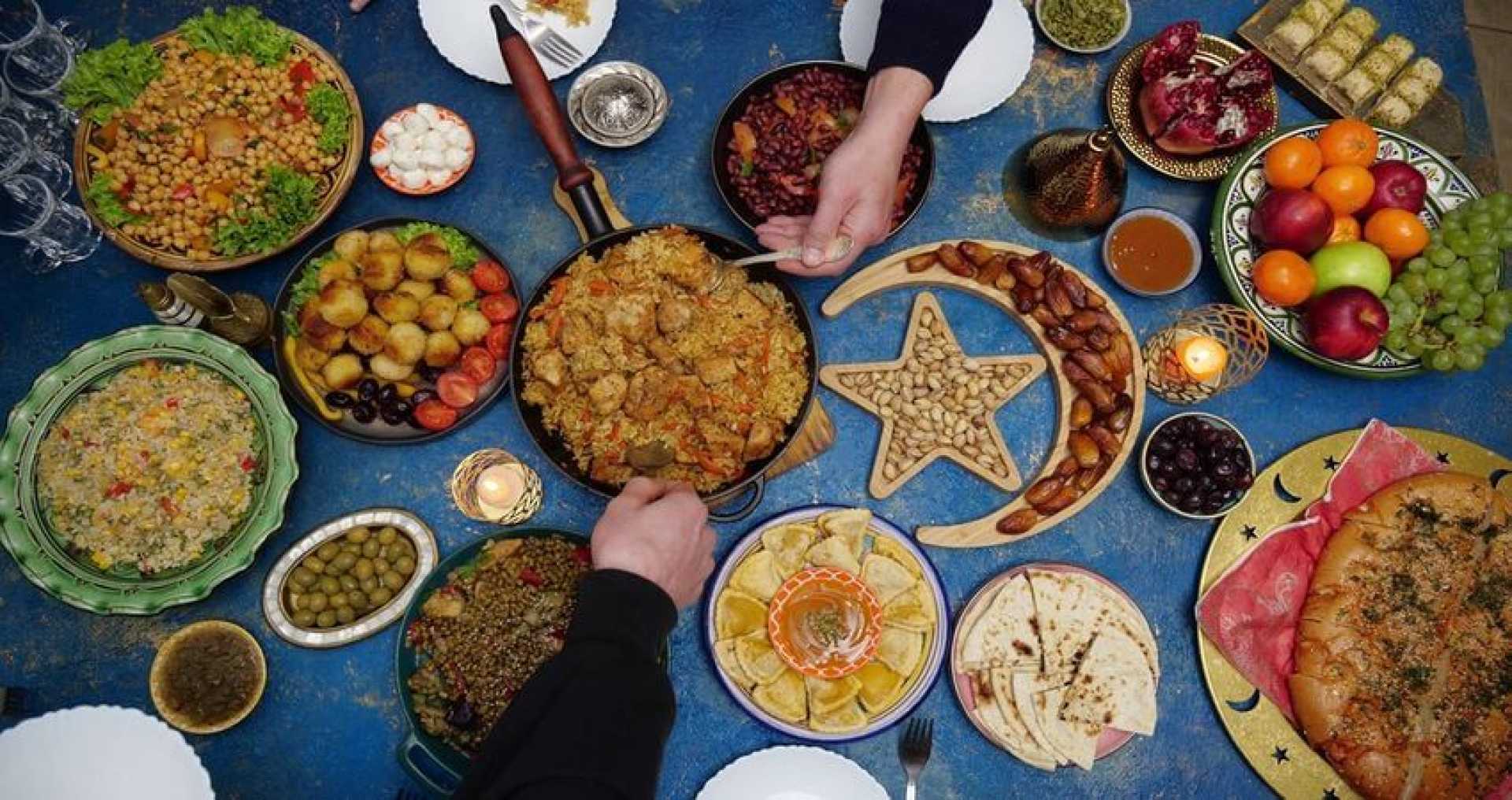 Eid Family Celebrations Delicious Food