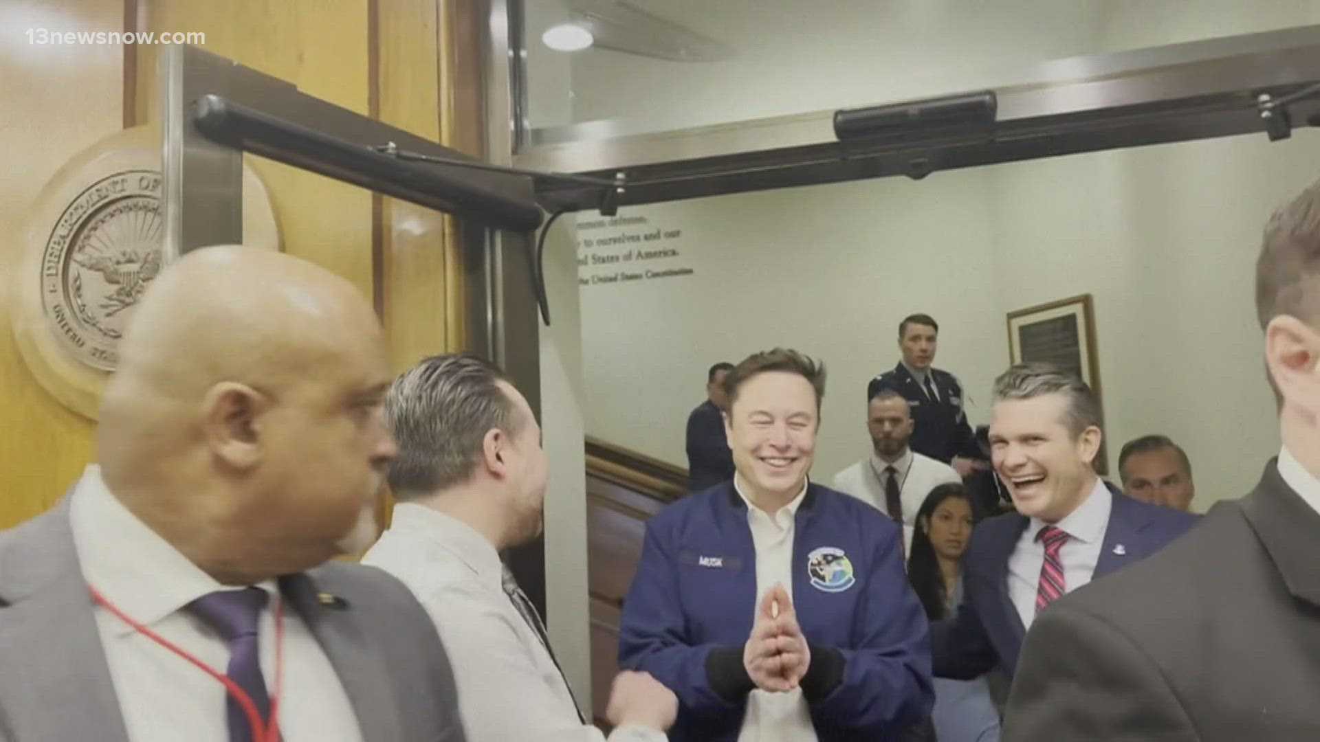 Elon Musk Pentagon Visit News