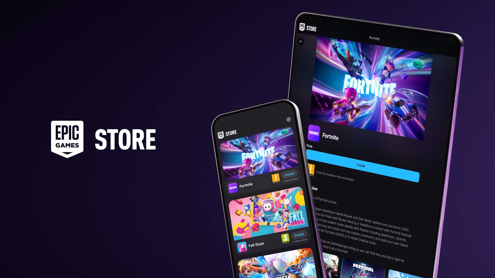 Epic Games Store Mobile Free Games