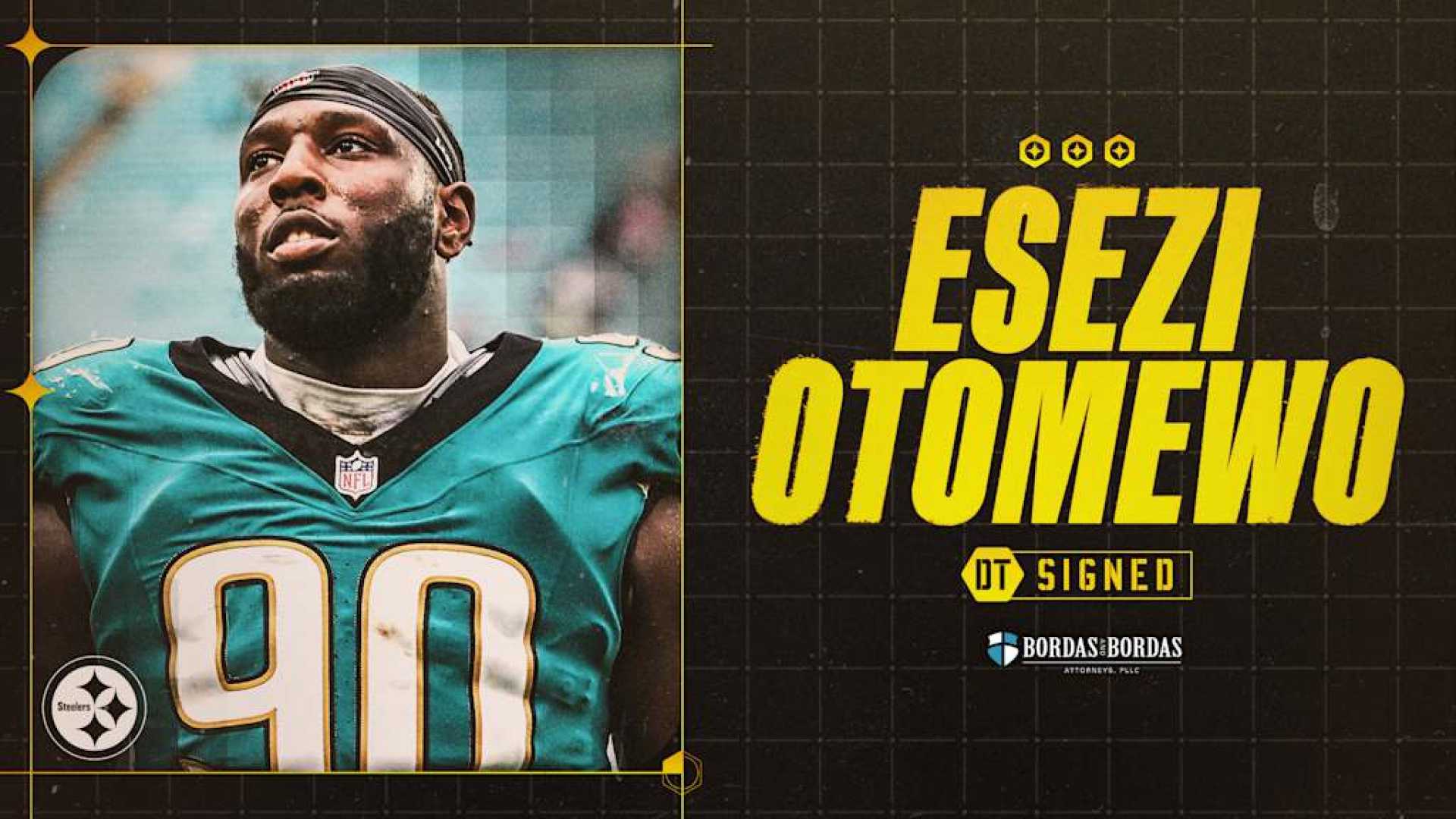 Esezi Otomewo Steelers Defensive Tackle