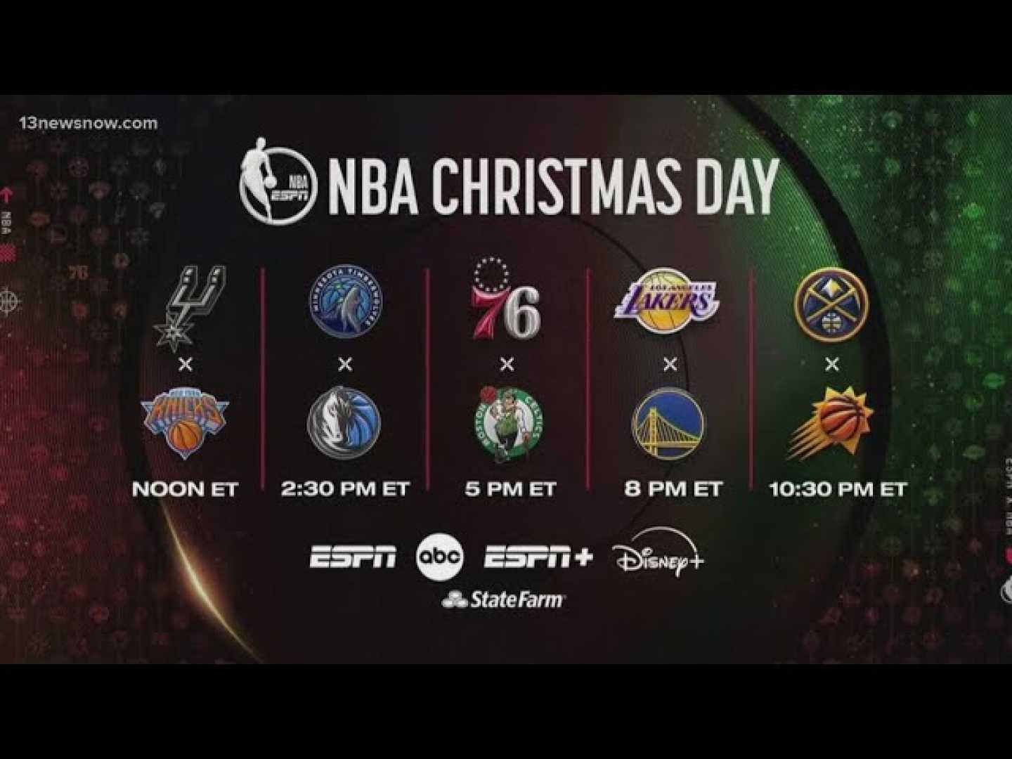 Espn Abc Nba Games Schedule Highlights