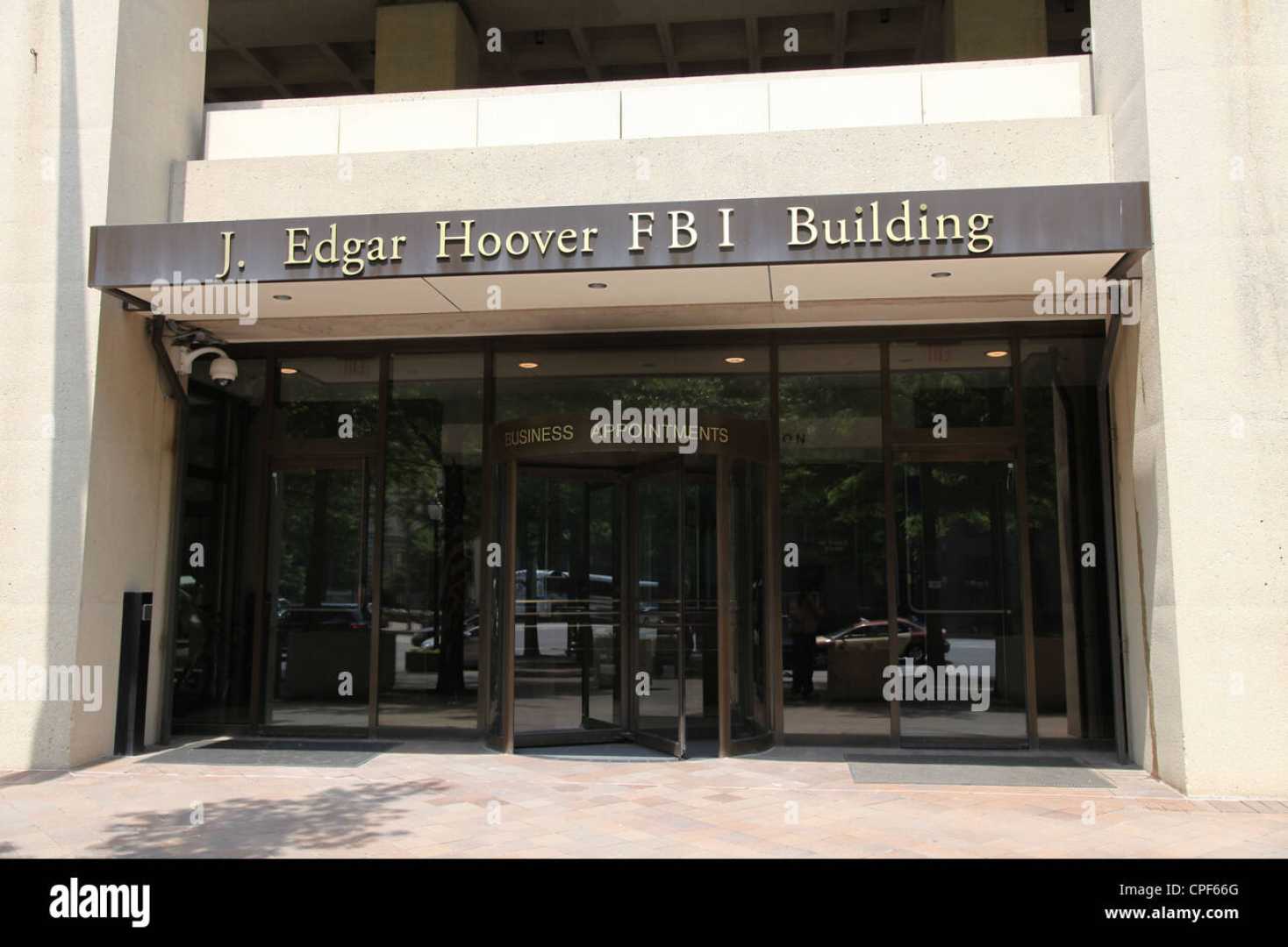 Fbi Building Entrance Washington Dc