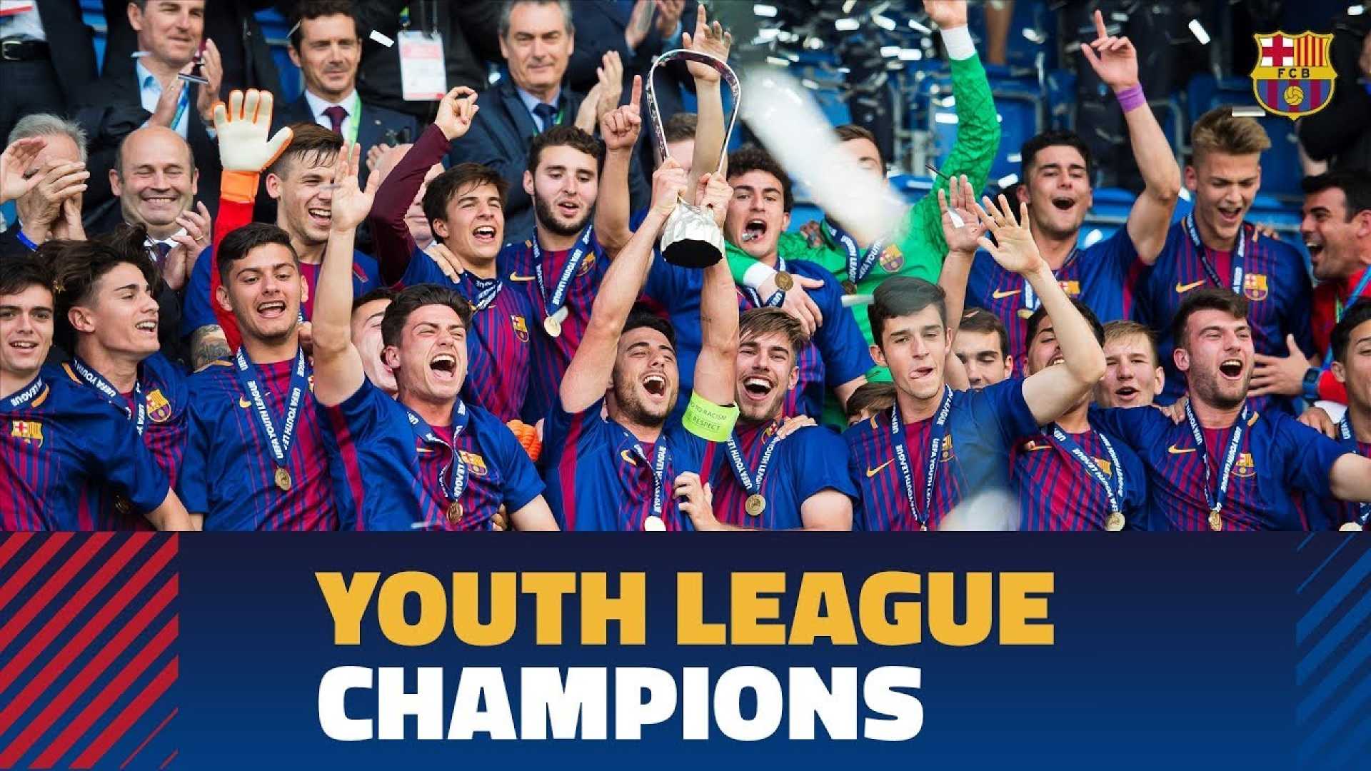 Fc Barcelona Youth Cup Celebrations