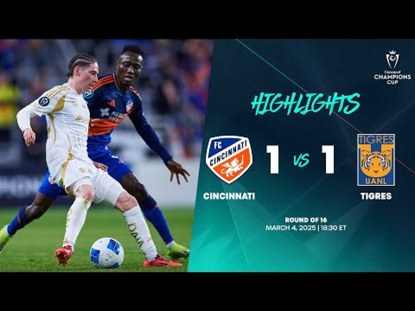 Fc Cincinnati Tigres Uanl Match Highlights