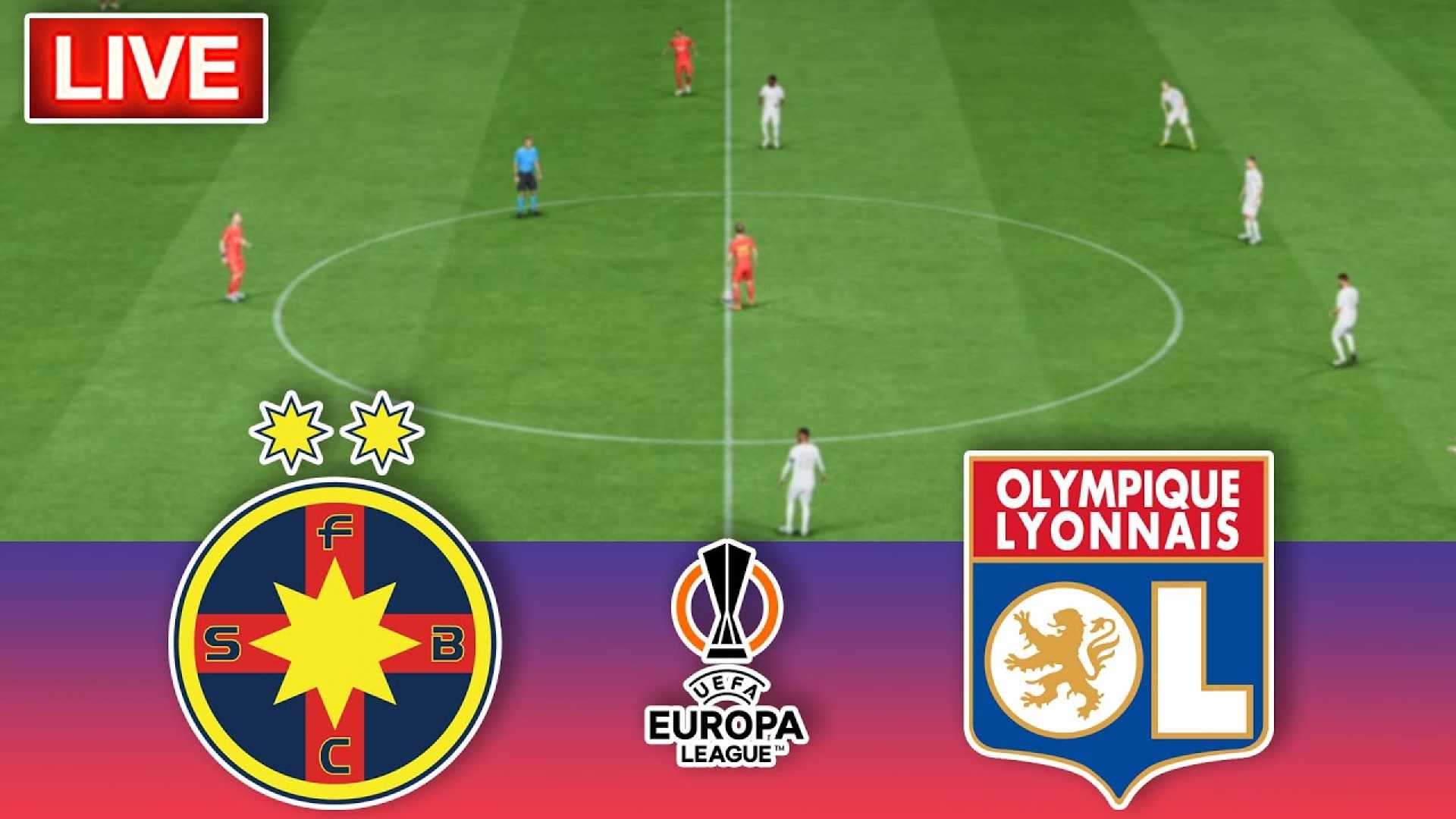 Fcsb Vs Lyon Europa League Match