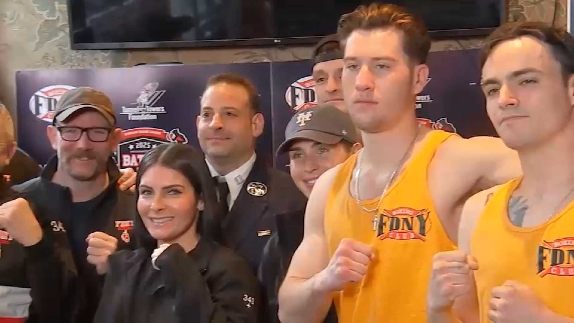 Fdny Firefighters Boxing Event Madison Square Garden